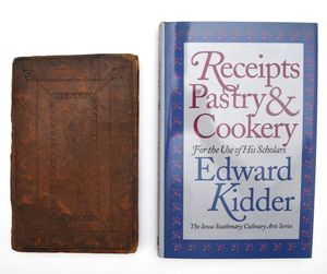 ‘Receipts of Pastry and Cookery’ by Edward Kidder which sold for £3,200, believed to be a record for this book.