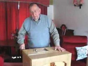 Supporting image for story: Malcolm makes street organs at home in Lichfield