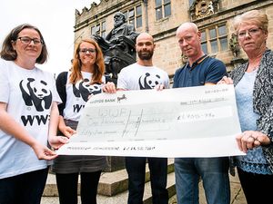 Supporting image for story: Olivia-Violet Reeves: Family hand over money raised for charity close to Shrewsbury school girl's heart 