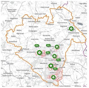Location of dental practices in Telford & Wrekin delivering NHS services. Picture: NHS Shropshire, Telford & Wrekin