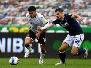 Supporting image for story: Wolves' Morgan Gibbs-White suffers injury on loan at Swansea