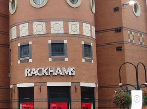 Rackhams was a British department store that opened in Birmingham, England in 1881. It became part of Harrods group in 1955, which later got bought out by House of Fraser in 1959. It was located on Corporation Street. (Photo - CC BY-SA 2.0/Steve Cadman) | CC BY-SA 2.0/Steve Cadman