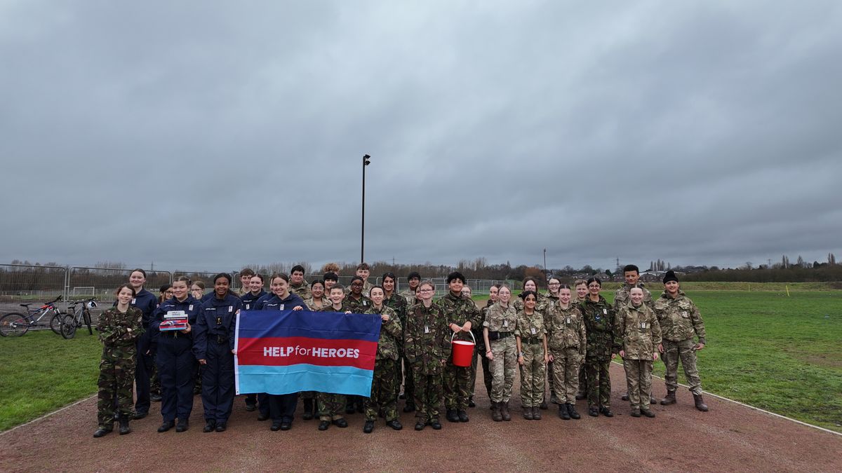 Cadets complete epic Help for Heroes challenge