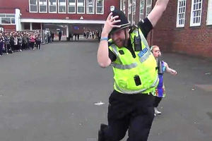 Cop that – Carl Morgan in action