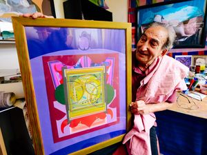 Supporting image for story: Collage artist Malcolm Tillis