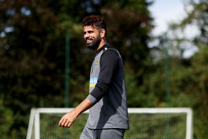 Diego Costa in training (Getty)
