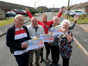 Supporting image for story: Nine Burntwood neighbours scoop £30,000 in People's Postcode Lottery