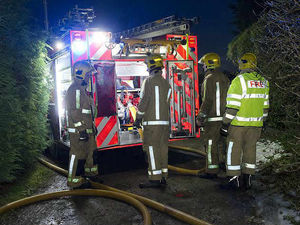 Supporting image for story: 30 firefighters battle severe blaze at bungalow