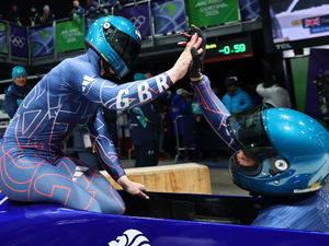 Supporting image for story: Welshpool's Adele Nicoll praised for her role in strong finish in two-women bobsleigh at Winter Olympics
