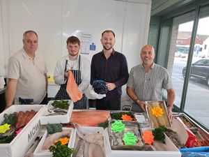 Supporting image for story: New fishmonger makes a splash at Brierley Hill Market bringing dayboat British fish to shoppers