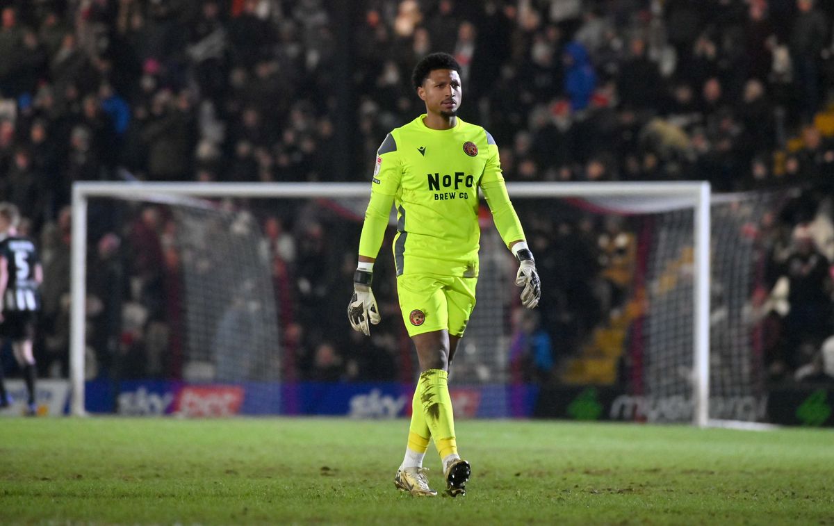 Walsall goalkeeper Myles Roberts to miss next three games for serious foul play