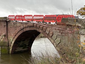 Supporting image for story: Vital Shropshire and Mid Wales border bridge being reopened with traffic lights today