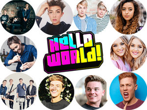 Supporting image for story: YouTube stars including Jack Maynard, Mark Ferris, Janavlogs, LookingforLewys and Katie Pix added to HelloWorld line-up