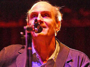 Supporting image for story: James Taylor in concert