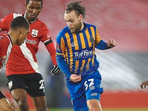 Supporting image for story: Harry Chapman happy to put in the hard yards at Shrewsbury Town