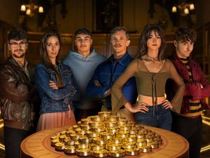 Supporting image for story: The Traitors finale reveals tense banishment following roundtable deadlock