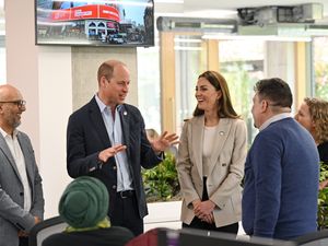 Supporting image for story: William and Kate pledge second Ukraine donation as they meet aid workers