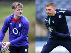 Supporting image for story: No pressure on Fin Smith to outdo Finn Russell in Calcutta Cup – Ollie Lawrence