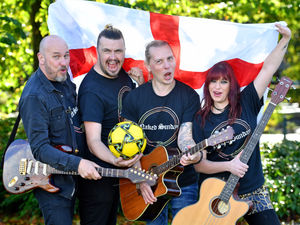 Supporting image for story: Stafford rock band pen World Cup anthem to inspire England to glory 