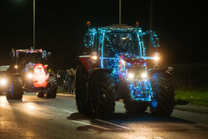 Supporting image for story: Kington's first ever Christmas illuminated tractor run will take place on Saturday, December 14.