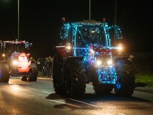 Supporting image for story: Kington's first ever Christmas illuminated tractor run will take place on Saturday, December 14.