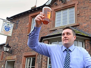 Supporting image for story: From Buckingham Palace to Shropshire - pub landlord takes up new post