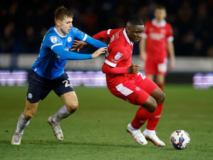 Supporting image for story: Christian Saydee misses Morecambe clash with hamstring injury