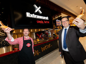 Supporting image for story: Free sausages and coffee offered at Merry Hill as bratwurst restaurant opens