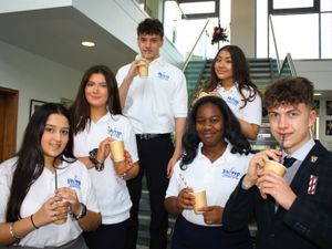 Supporting image for story: Entrepreneurial schoolchildren sell 5,000 paper straws