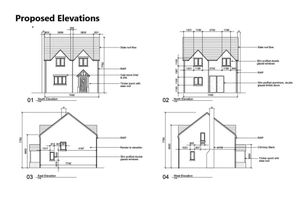 Plans for the plot. Picture: Rightmove and Halls Estate Agents.