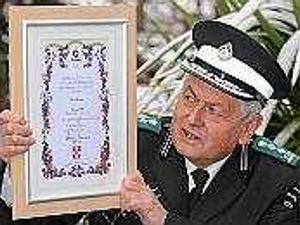 Supporting image for story: St John volunteer honoured