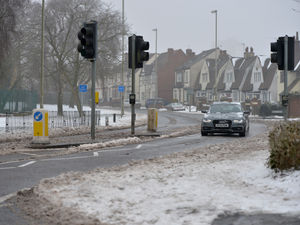 Supporting image for story: Diversions in place in Dudley as the roads get 'worse because of snow'