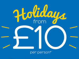 Supporting image for story: Holidays from £10 per person: Our brilliant break offer is back!