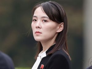 Supporting image for story: Kim Jong Un’s sister denies North Korea has supplied weapons to Russia