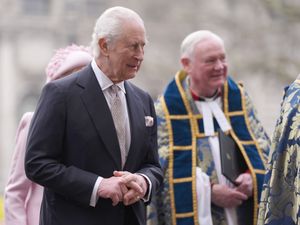 Charles attends the annual Commonwealth Day service at Westminster Abbey