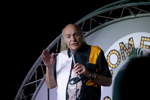 Mick Miller and Nina Gilligan will open the festival next year. Picture: Andy Hollingworth Archive