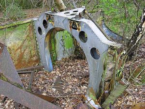 BEFORE: The hoist was one of the few parts to survive