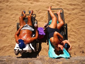 Supporting image for story: Rhodes on hot dogs, a cool singer and how Brits cannot resist the sun