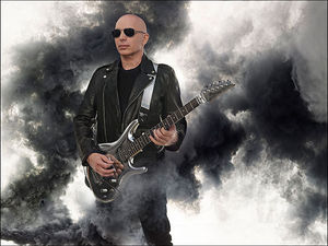 A smokin' Joe Satriani  Photo: Joseph Cultice