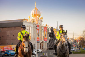 After 26 years, police horses are back in the West Midlands after the Mounted unit was disbanded in 1999