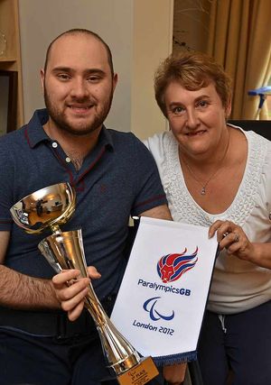 Ryan and his mother, Karen Cockbill, who will be fundraising for him