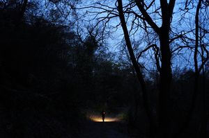 The event challenged runners to continue going throughout the night. Picture: David Miller - davidmiller.photography on Instagram