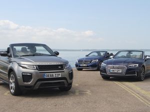 Supporting image for story: Battle of the soft-tops: Mercedes-AMG C43 Cabriolet V Audi S5 Cabriolet V Range Rover Evoque Convertible