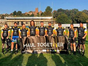 Supporting image for story: Rugby charity riders set off on 300-mile epic from Bridgnorth to Paris