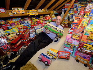 Supporting image for story: Geoff’s collection of buses is far from Dinky - PICTURES and VIDEO