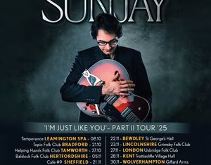 Supporting image for story: Sunjay - one of the UK's most exciting acoustic artists is heading to Bewdley