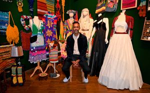Hetain Patel said the exhibition was about joy and expression
