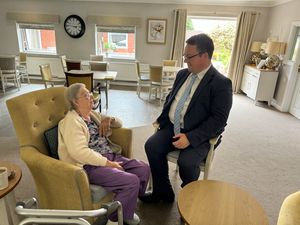 Supporting image for story: Local MP visits residents at ‘wonderful’ Dudley care home