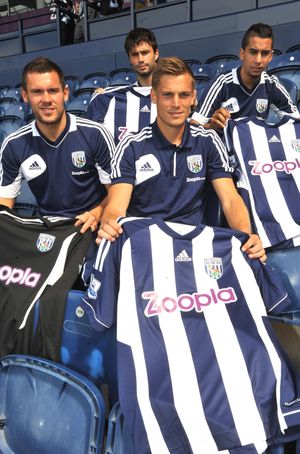 Ben Foster, Claudio Yacob, Markus Rosenberg and Yassine el Ghanassy.