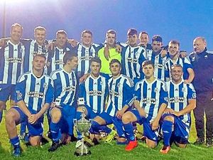 Supporting image for story: Shawbury United boss Dave Richards full of praise for his cup heroes